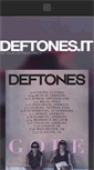 Mobile Screenshot of deftones.it