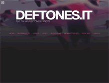 Tablet Screenshot of deftones.it